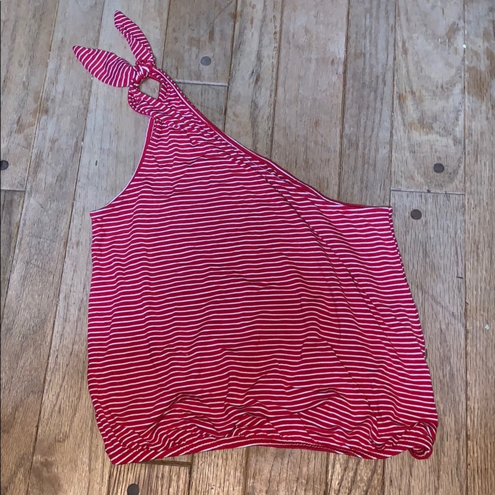 American eagle one shoulder shirt.
